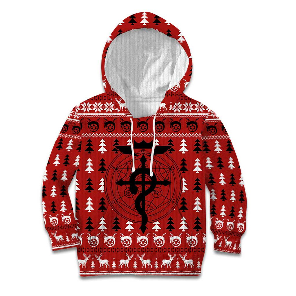 Fullmetal Alchemist - Fullmetal Alchemist Kid Hoodie Anime Mix Christmas Style