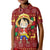 Luffy - One Piece Kid Polo Shirt Anime Mix Christmas Style