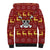 Luffy - One Piece Sherpa Hoodie Anime Mix Christmas Style