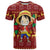 Luffy - One Piece T Shirt Anime Mix Christmas Style