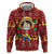 Luffy - One Piece Zip Hoodie Anime Mix Christmas Style