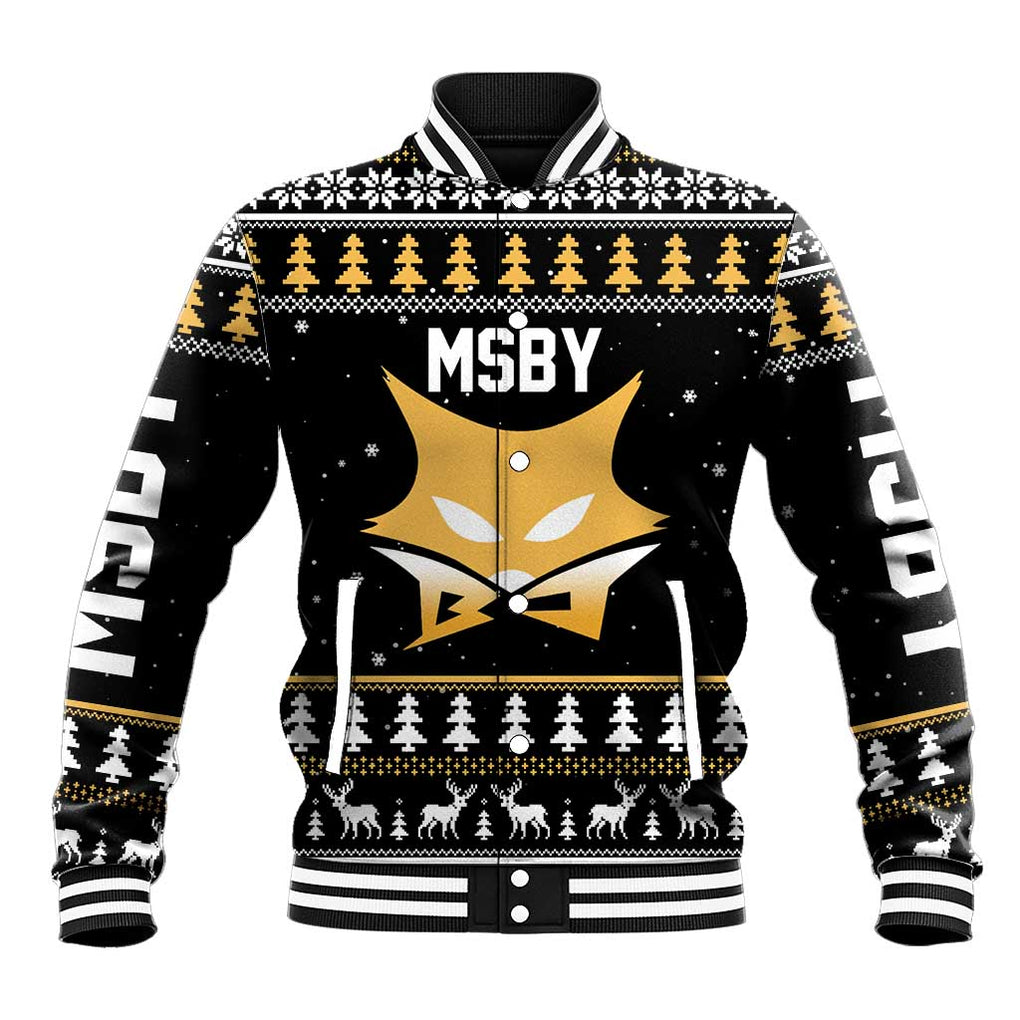 MSBY - MSBY Black Jackal Baseball Jacket Anime Mix Christmas Style