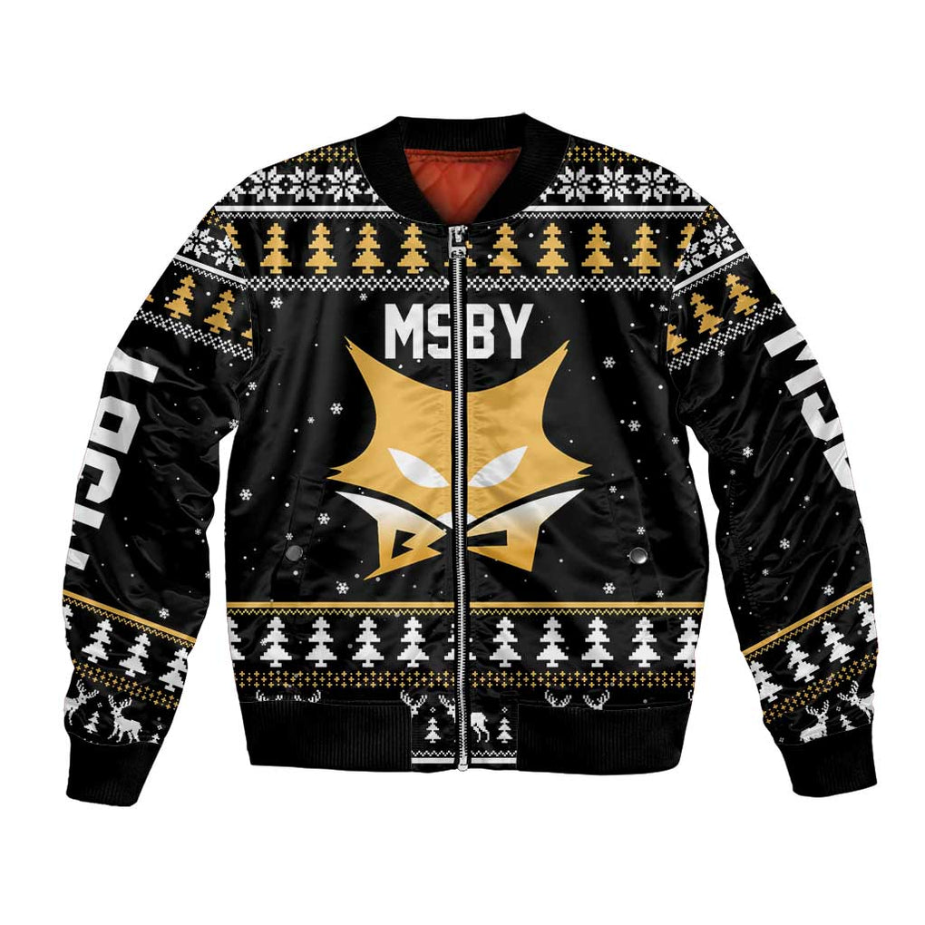 MSBY - MSBY Black Jackal Bomber Jacket Anime Mix Christmas Style