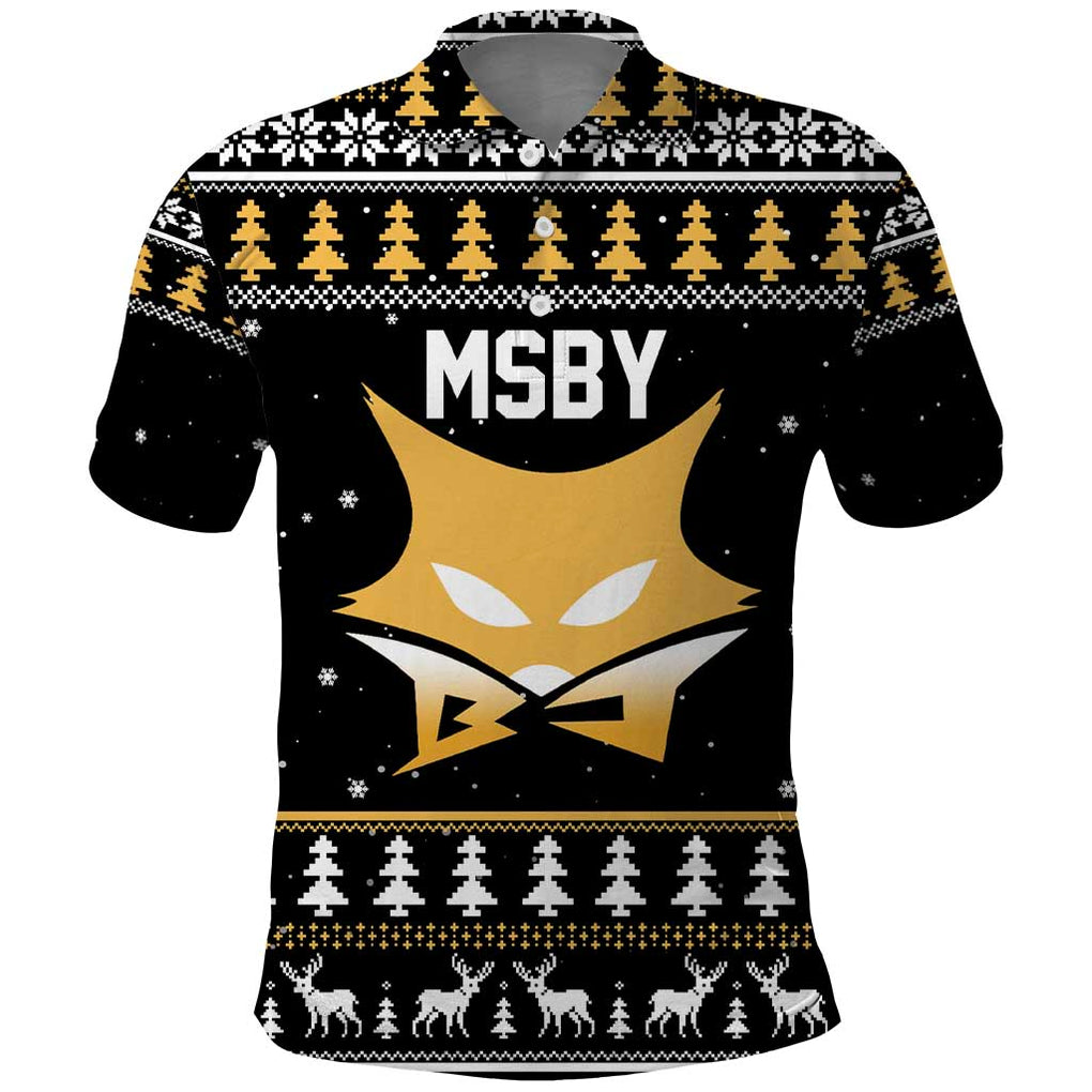 MSBY - MSBY Black Jackal Polo Shirt Anime Mix Christmas Style