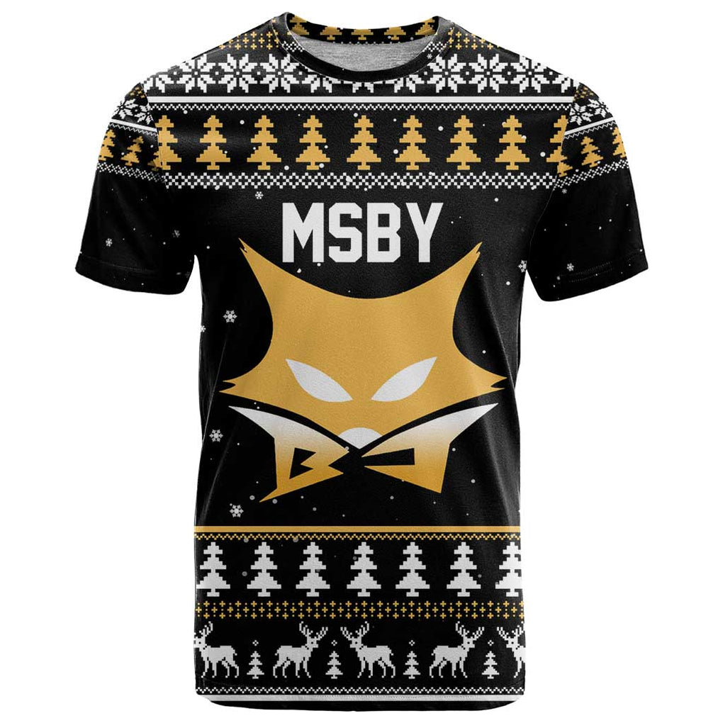 MSBY - MSBY Black Jackal T Shirt Anime Mix Christmas Style