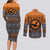 Karasuno - Haikyuu Couples Matching Long Sleeve Bodycon Dress and Long Sleeve Button Shirt Anime Mix Christmas Style