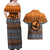 Karasuno - Haikyuu Couples Matching Off Shoulder Maxi Dress and Hawaiian Shirt Anime Mix Christmas Style