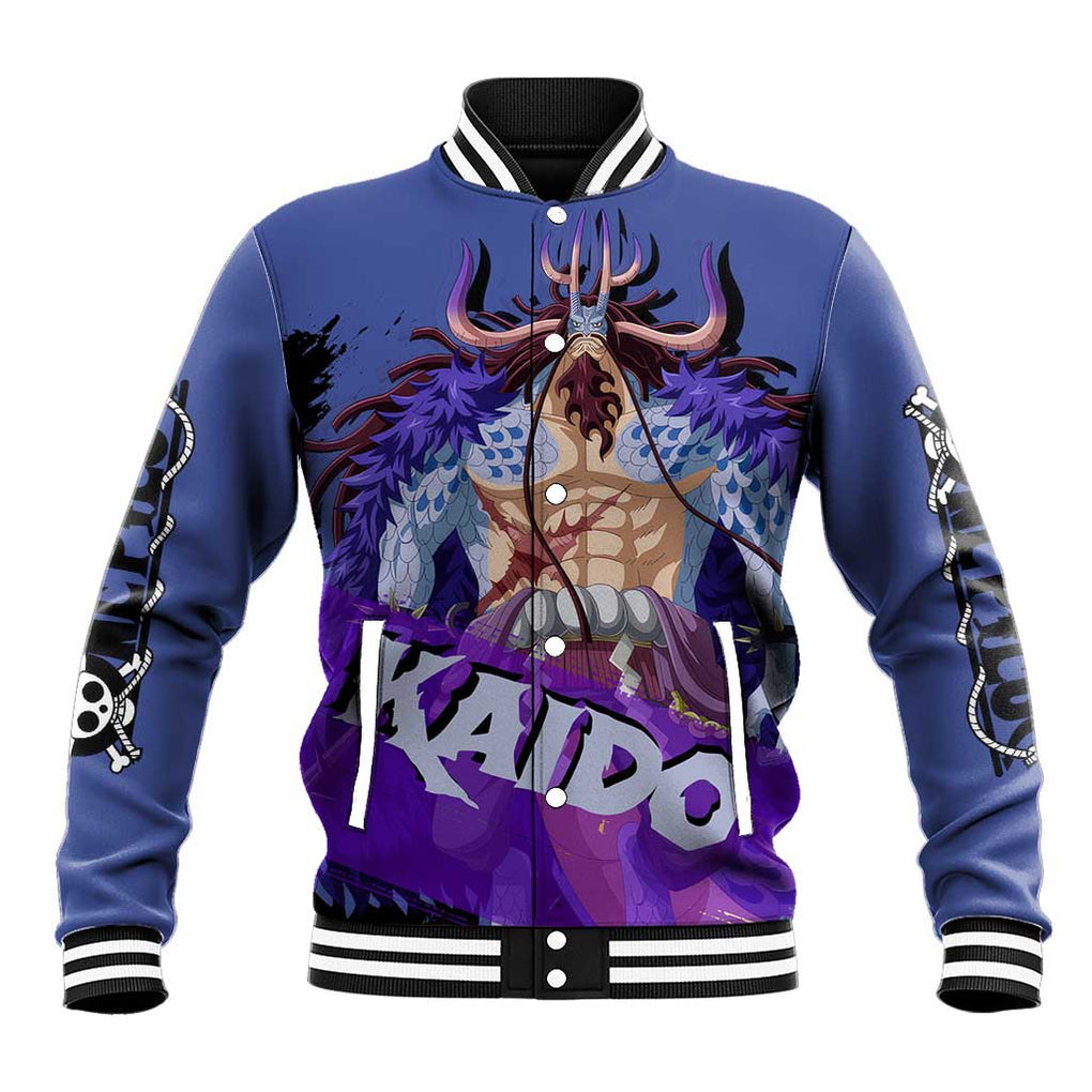 Kaido - One Piece Baseball Jacket Anime Style