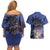 Kaido - One Piece Couples Matching Off Shoulder Short Dress and Hawaiian Shirt Anime Style