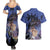 Kaido - One Piece Couples Matching Summer Maxi Dress and Hawaiian Shirt Anime Style