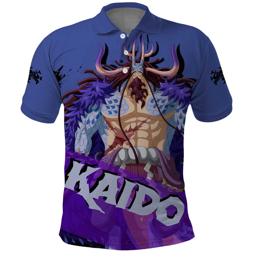 Kaido - One Piece Polo Shirt Anime Style