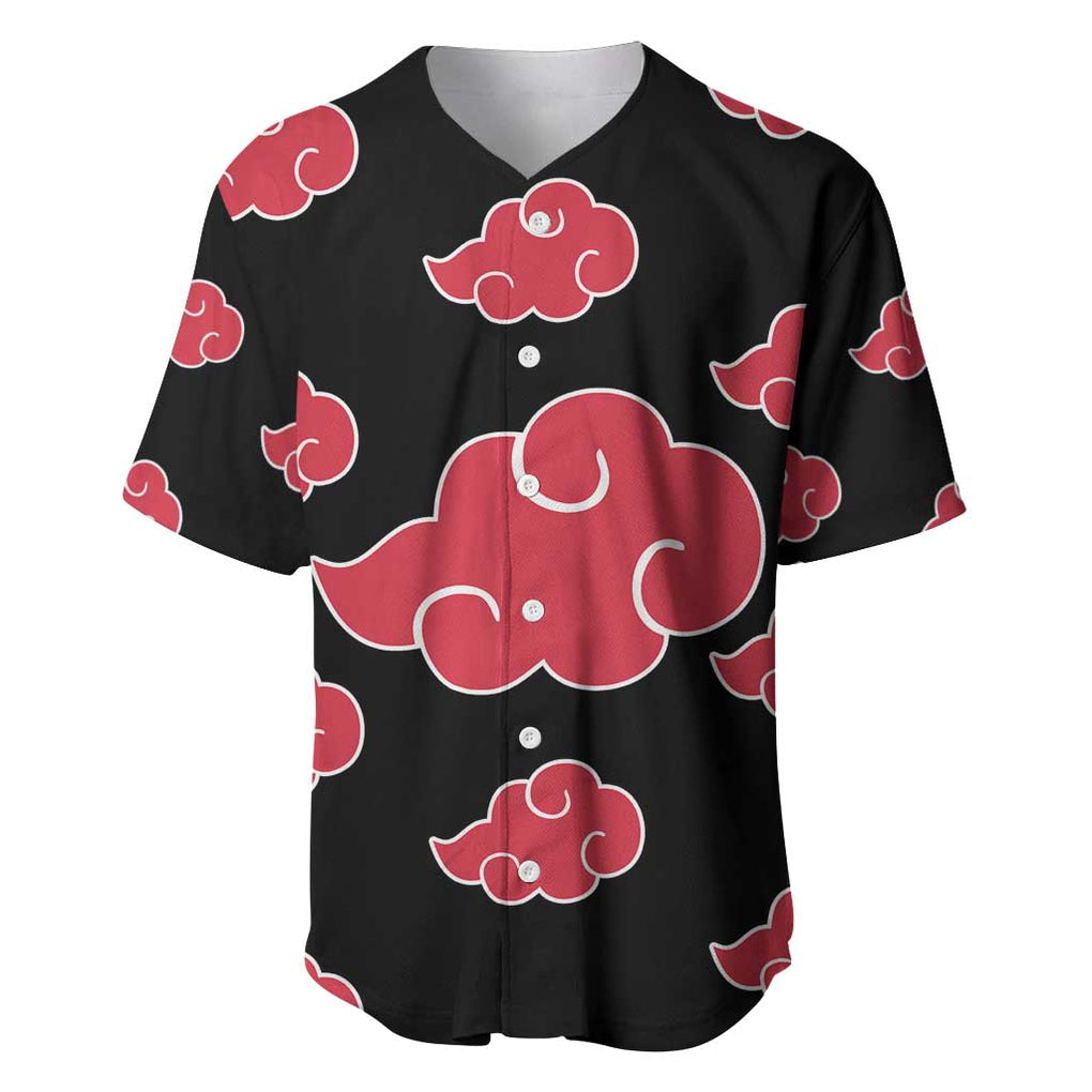 Akatsuki Uniform - Naruto Baseball Jersey Anime Style