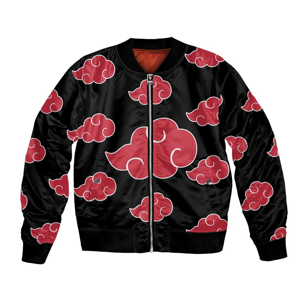 Akatsuki Uniform - Naruto Bomber Jacket Anime Style