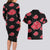 Akatsuki Uniform - Naruto Couples Matching Long Sleeve Bodycon Dress and Hawaiian Shirt Anime Style