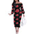 Akatsuki Uniform - Naruto Off The Shoulder Long Sleeve Dress Anime Style