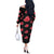 Akatsuki Uniform - Naruto Off The Shoulder Long Sleeve Dress Anime Style