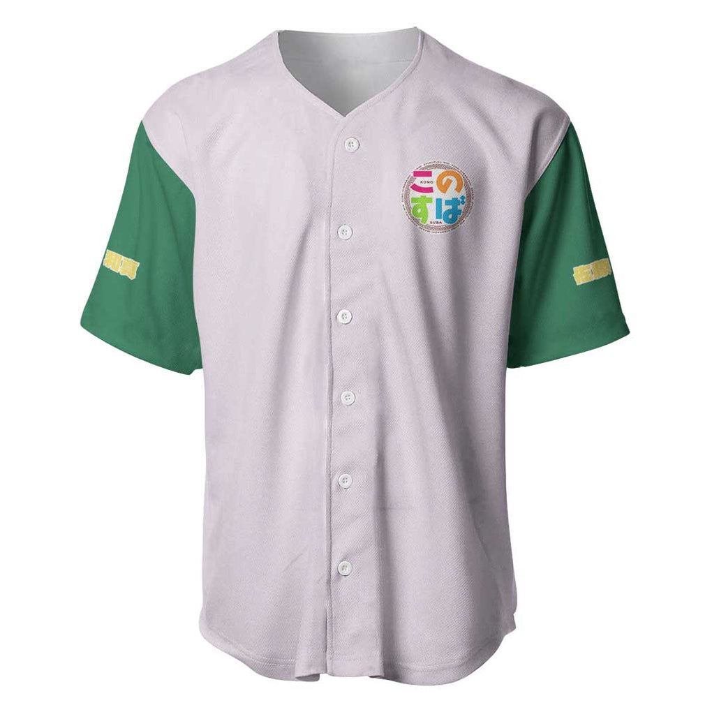 Sato Kazuma Konosuba Baseball Jersey Anime Style