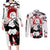 Tsunade - Japan Style Anime Couples Matching Long Sleeve Bodycon Dress and Long Sleeve Button Shirt