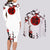 Tsunade - Japan Style Anime Couples Matching Long Sleeve Bodycon Dress and Long Sleeve Button Shirt