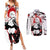 Tsunade - Japan Style Anime Couples Matching Summer Maxi Dress and Long Sleeve Button Shirt