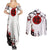 Tsunade - Japan Style Anime Couples Matching Summer Maxi Dress and Long Sleeve Button Shirt