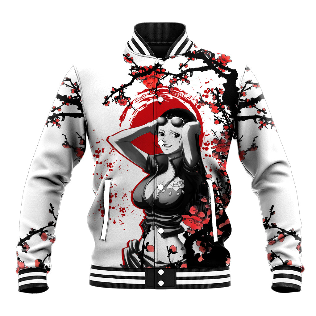 Nico Robin - Japan Style Anime Baseball Jacket