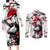 Nico Robin - Japan Style Anime Couples Matching Long Sleeve Bodycon Dress and Long Sleeve Button Shirt