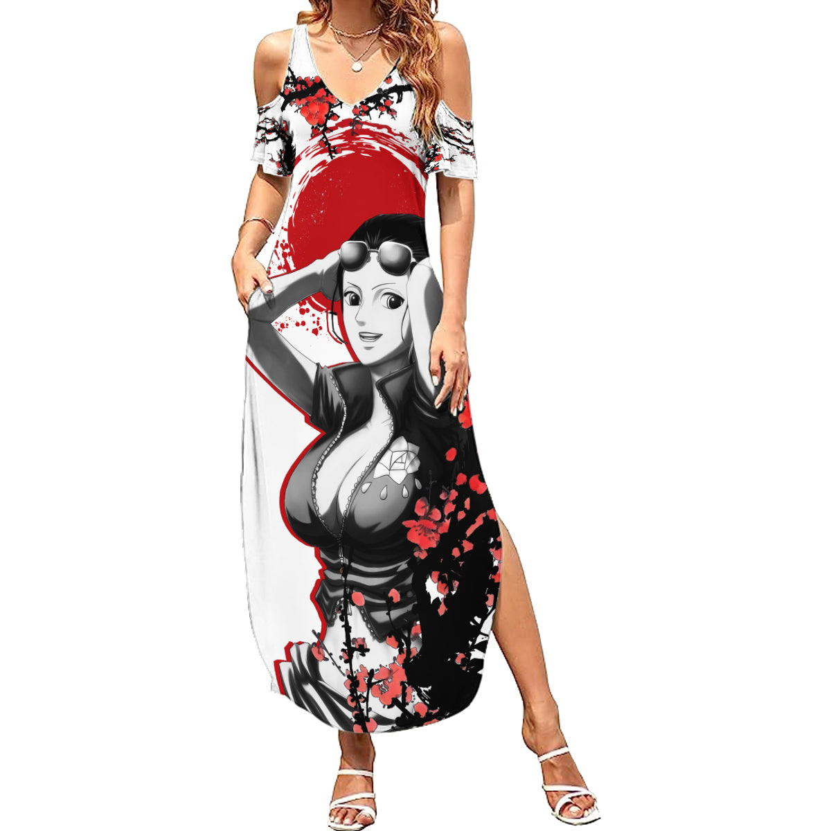 Nico Robin - Japan Style Anime Summer Maxi Dress