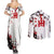 Jiraiya - Japan Style Anime Couples Matching Summer Maxi Dress and Long Sleeve Button Shirt