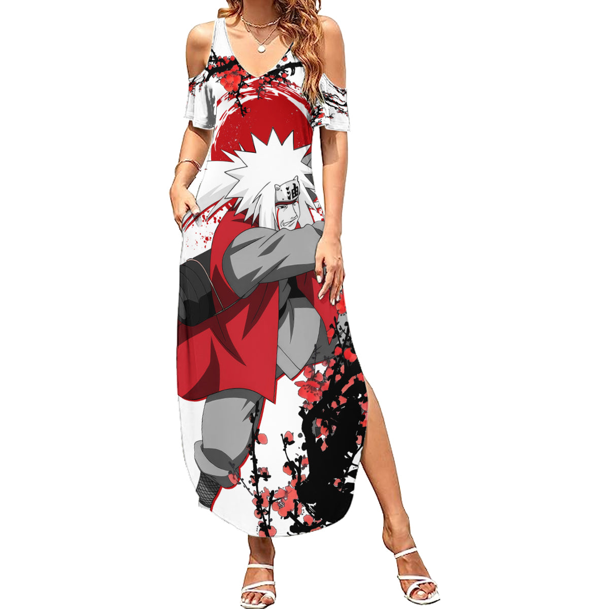 Jiraiya - Japan Style Anime Summer Maxi Dress