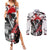 Dracule Mihawk - Japan Style Anime Couples Matching Summer Maxi Dress and Long Sleeve Button Shirt