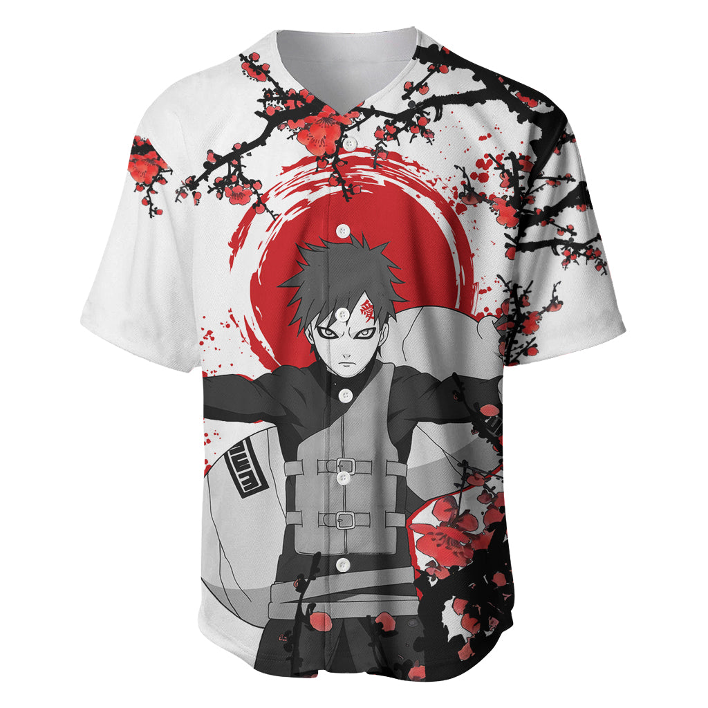 Gaara - Japan Style Anime Baseball Jersey