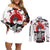 Gaara - Japan Style Anime Couples Matching Off Shoulder Short Dress and Long Sleeve Button Shirt