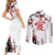 Gaara - Japan Style Anime Couples Matching Short Sleeve Bodycon Dress and Long Sleeve Button Shirt