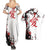 Gaara - Japan Style Anime Couples Matching Summer Maxi Dress and Hawaiian Shirt