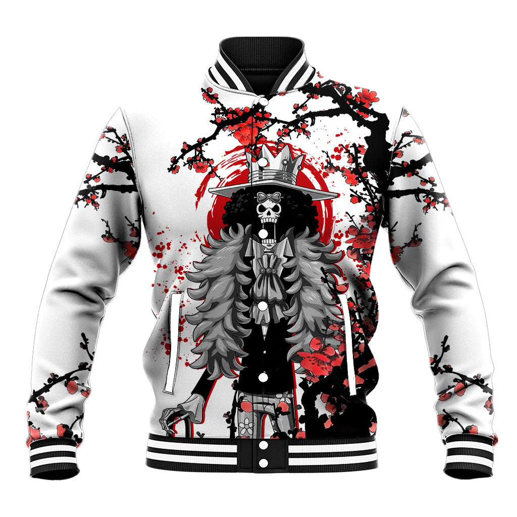 Brook - Japan Style Anime Baseball Jacket