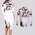 Nami - Japan Style Anime Couples Matching Long Sleeve Bodycon Dress and Long Sleeve Button Shirt