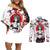 Nami - Japan Style Anime Couples Matching Off Shoulder Short Dress and Long Sleeve Button Shirt