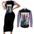 Beerus Couples Matching Short Sleeve Bodycon Dress and Long Sleeve Button Shirt Dragon Ball Mix Anime Manga