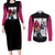 Vegeta God Couples Matching Long Sleeve Bodycon Dress and Long Sleeve Button Shirt Dragon Ball Mix Anime Manga