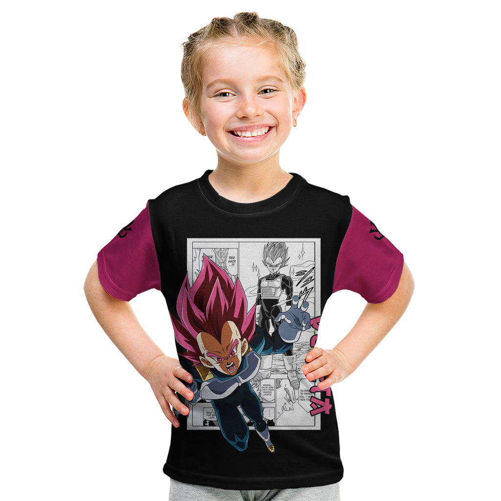 Vegeta God Kid T Shirt Dragon Ball Mix Anime Manga