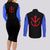 Vegeta Great Ape Couples Matching Long Sleeve Bodycon Dress and Long Sleeve Button Shirt Dragon Ball Mix Anime Manga