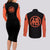 Goku Blue Couples Matching Long Sleeve Bodycon Dress and Long Sleeve Button Shirt Dragon Ball Mix Anime Manga