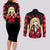 Mary Saotome Couples Matching Long Sleeve Bodycon Dress and Long Sleeve Button Shirt Kakegurui