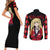 Mary Saotome Couples Matching Short Sleeve Bodycon Dress and Long Sleeve Button Shirt Kakegurui