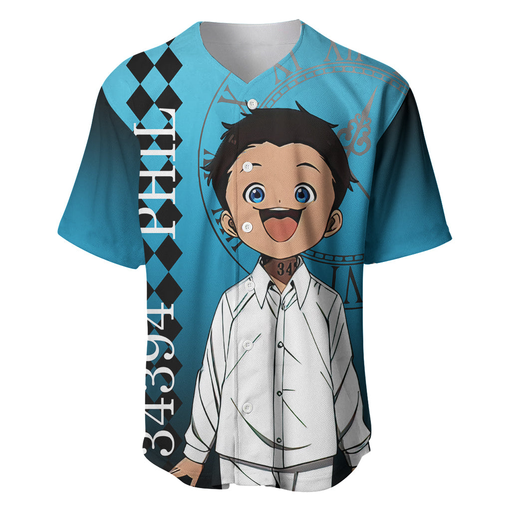 Phil Baseball Jersey The Promised Neverland