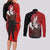 Grell Sutcliff Couples Matching Long Sleeve Bodycon Dress and Long Sleeve Button Shirt Black Butler