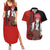 Grell Sutcliff Couples Matching Summer Maxi Dress and Hawaiian Shirt Black Butler