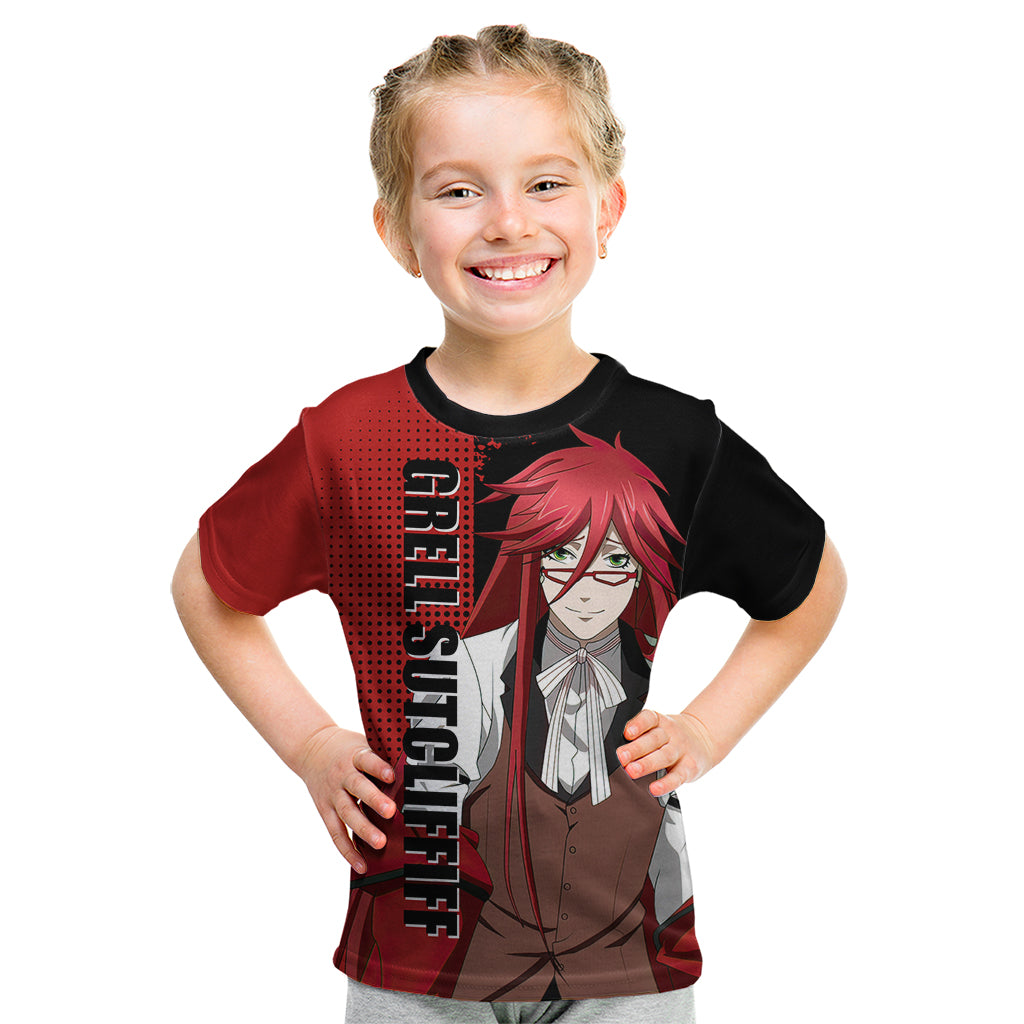 Grell Sutcliff Kid T Shirt Black Butler