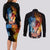 Shoto Todoroki - My Hero Academia Couples Matching Long Sleeve Bodycon Dress and Long Sleeve Button Shirt Anime Style